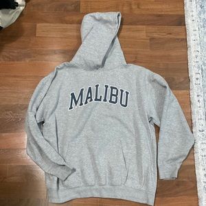 Brandy Melville grey Malibu hoodie